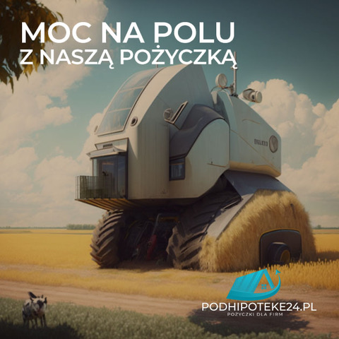 Pożyczka hipoteczna na maszyny rolnicze